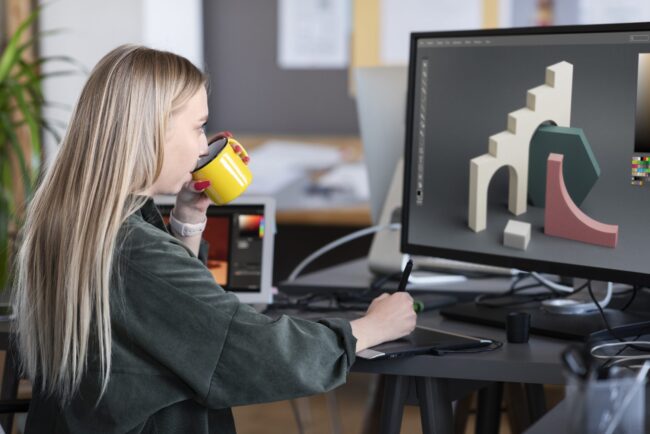 young-woman-working-animation-studio